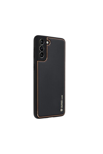 Atlas Husa pentru SAMSUNG Galaxy S21 Plus - Leather (Negru) FORCELL