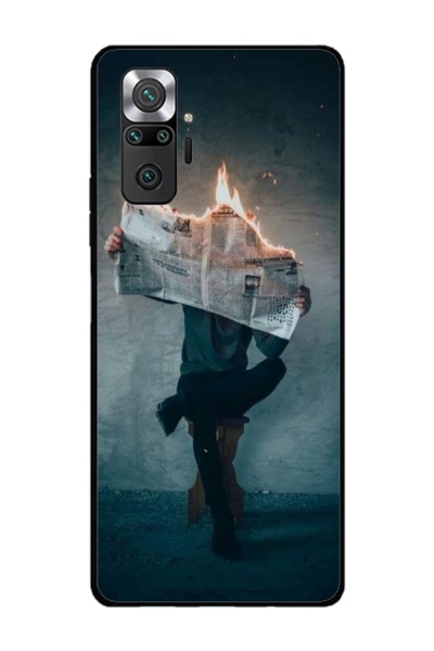 Atlas Husa personalizata tip carcasa Xiaomi Redmi Note 11 Pro Plus 5G, Burn t...