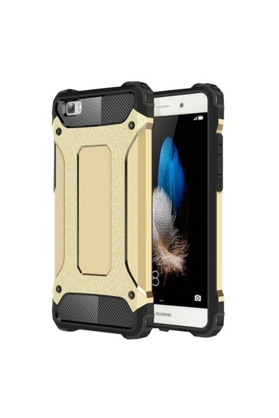 Atlas Θήκη για HUAWEI P8 Lite - TPU Luxury Armor TSS, χρυσή