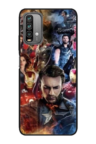 Atlas Husa personalizata tip carcasa Xiaomi Redmi Note 9 Pro Max, Avengers En...