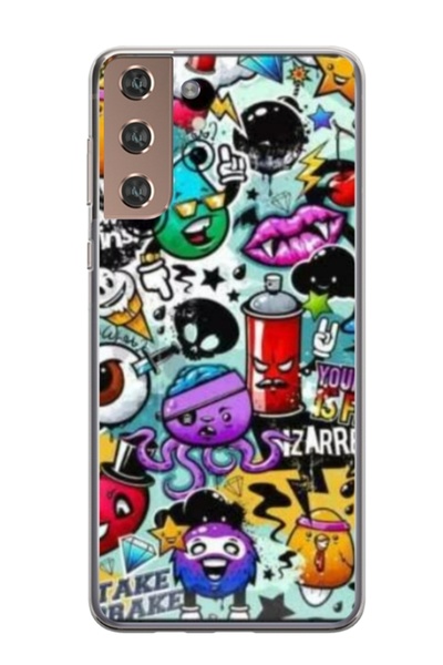 Atlas Персонализиран калъф тип Samsung Galaxy S22 Plus, Графити, , S1D1M0289