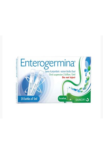 Enterogermina Oral Suspension 2 Billion per 5ml - 20 Vials