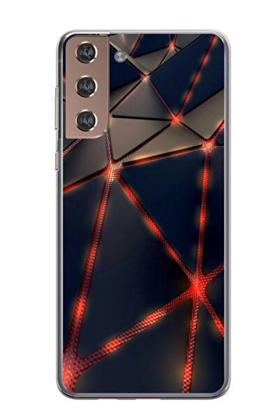 Atlas Husa personalizata tip carcasa Samsung Galaxy S24 Plus, Lava Triangles,...