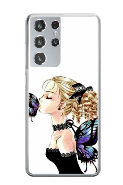 Atlas Husa personalizata tip carcasa Samsung Galaxy S23 Ultra, Butterfly Fairy, , S1D1M0294