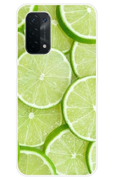 Atlas Husa din Silicon pentru Oppo A54 (5G) A74 (5G) A93 (5G), Lime