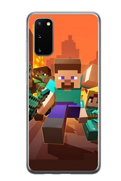 Atlas Husa personalizata tip carcasa Samsung Galaxy S20, Minecraft 1, , S1D1M...