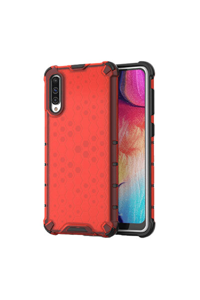 Atlas Husa SAMSUNG Galaxy A50 / A50s / A30s - Gel TPU Honeycomb Armor (Rosu)