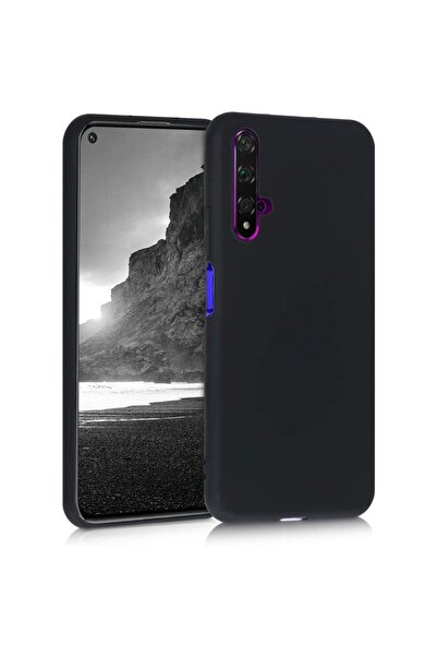 Atlas HUAWEI Nova 5T Σετ - Εξαιρετικά λεπτή ματ θήκη (μαύρη) + 9H TSS γυάλινη...