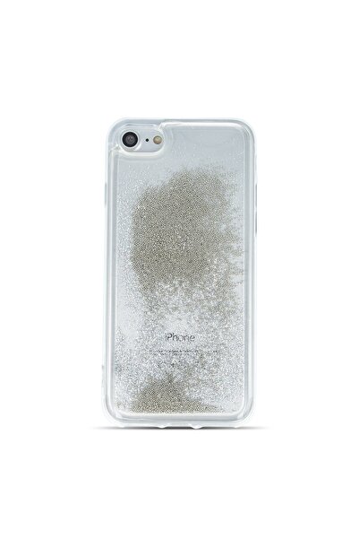 Atlas Θήκη SAMSUNG Galaxy J6 2018 - Liquid Glitter (Πέρλες - Ασημί)