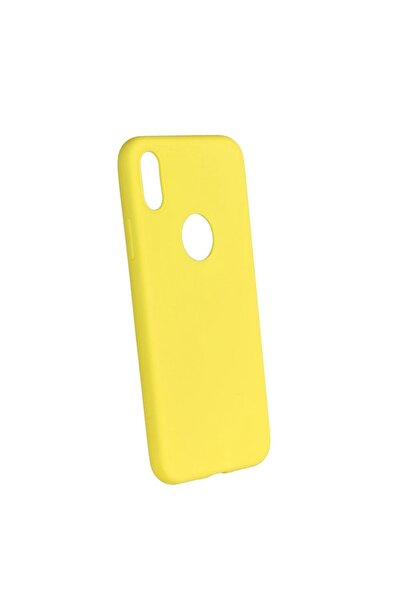 Atlas Husa Pentru APPLE iPhone X - Luxury Soft TSS, Galben