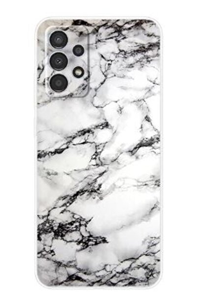 Atlas Husa Silicon Compatibila Cu Samsung A53 5G, Marmura alba