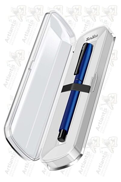 Scrikss Karnaval Roller Mavi Pilot Kalem Mavi Renkli Kristal Hediye Kutulu 1 Adet Hediye Kutulu Roll