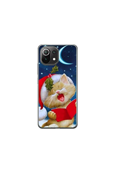 Atlas Εξατομικευμένη θήκη τύπου Xiaomi Mi 10 Lite 5G, Christmas Cat, , S1D1M0048