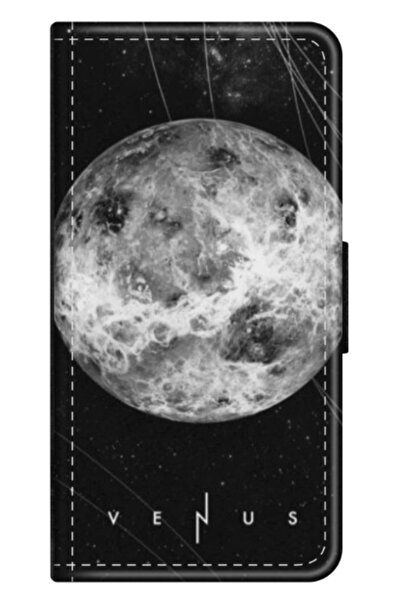 Atlas Husa personalizata tip carte pentru Samsung Galaxy A14, model Moon, mul...