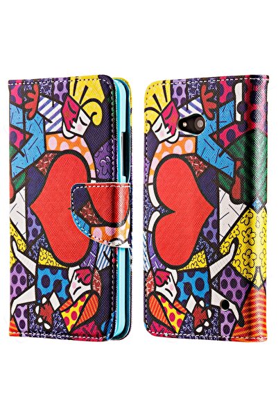 Atlas Husa SAMSUNG Galaxy Core Prime - Doodle Book (Small Heart Graffiti)