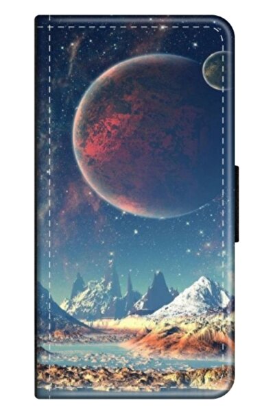 Atlas Εξατομικευμένη θήκη βιβλίου για Samsung Galaxy A20e, μοντέλο Alien Plan...