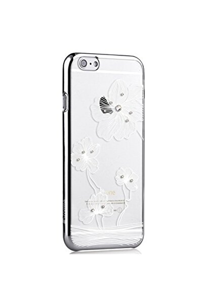 Atlas Husa APPLE iPhone SE 2 (2020) - Comma Crystal Flora (Argintiu)