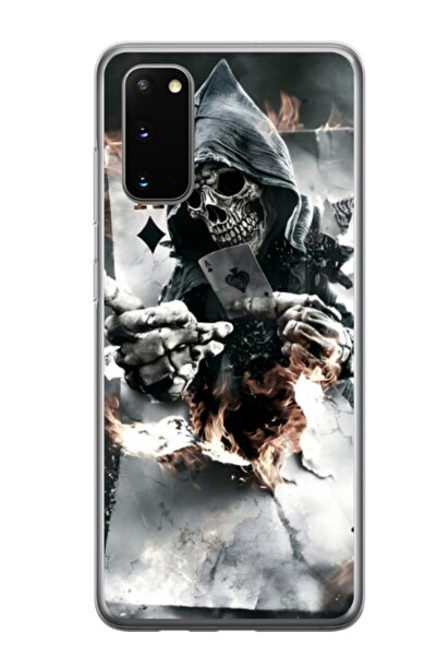 Atlas Husa personalizata tip carcasa Samsung Galaxy S20 FE, Skeleton Cards, ,...