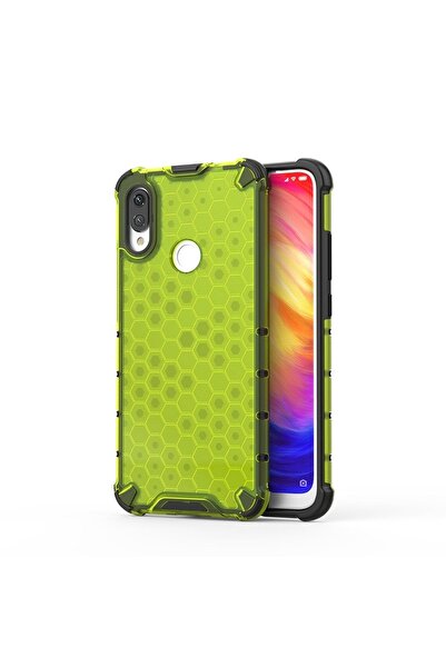 Atlas Θήκη για XIAOMI Redmi Note 7 - Πολυτελής θήκη Honeycomb Armor TSS, πράσινη