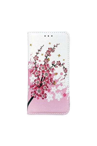 Atlas Θήκη για XIAOMI RedMi 5A - Flip Decor TSS, Ροζ λουλούδια