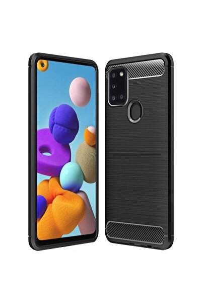 Atlas Husa SAMSUNG Galaxy A21s - Carbon (Negru) FORCELL