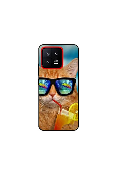 Atlas Husa personalizata tip carcasa Xiaomi 13, Cool Cat, , S1D1M0031