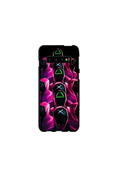 Atlas Προσαρμοσμένη θήκη τύπου Samsung Galaxy S10 Plus, Squid Game 8, , S1D1M...