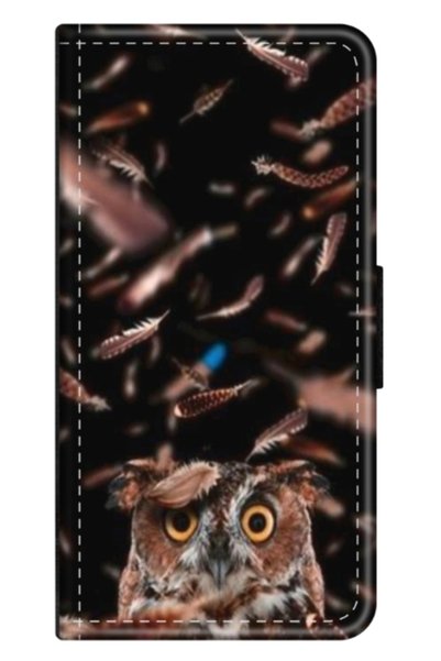 Atlas Εξατομικευμένη θήκη τύπου βιβλίου για Samsung Galaxy A05s, μοντέλο Owl,...