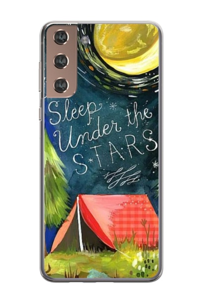 Atlas Husa personalizata tip carcasa Samsung Galaxy S21 Plus, Lets sleep unde...