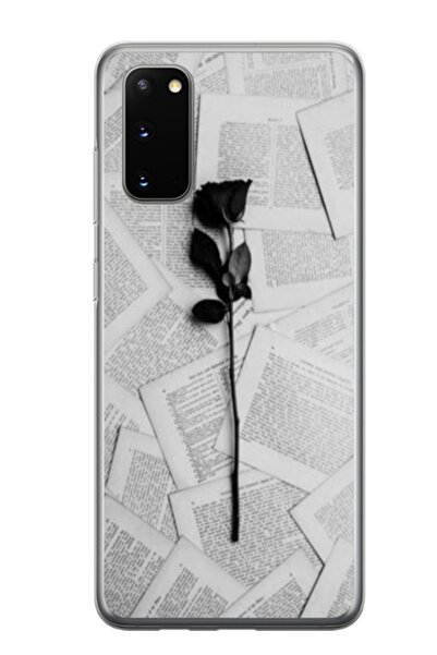 Atlas Husa personalizata tip carcasa Samsung Galaxy S20, Black Rose, , S1D1M0021