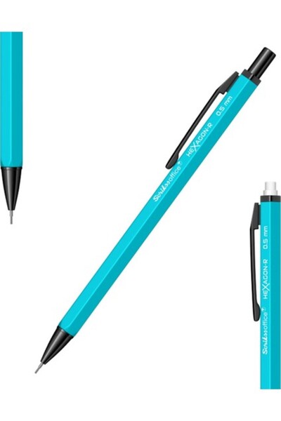 Scrikss Hexagon-R Versatil Kalem 0.5 Neon Mavi
