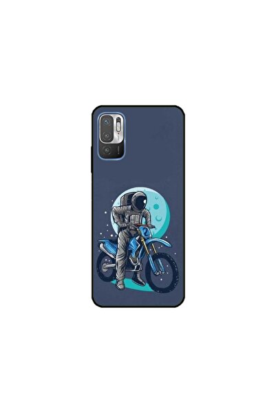 Atlas Персонализиран калъф тип Xiaomi Redmi Note 10 5G, Biker Astronaout, , S...