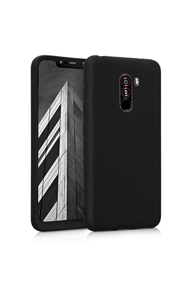 Atlas Husa XIAOMI Pocophone F1 - Rubber (Negru)