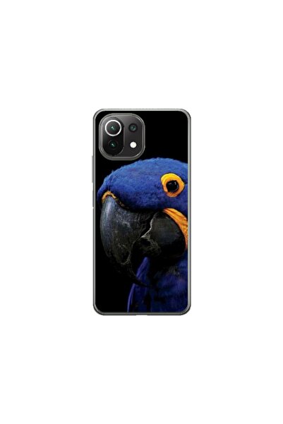 Atlas Персонализиран калъф тип Xiaomi Mi 11, Син папагал, , S1D1M0145