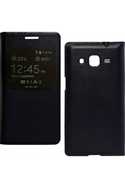 Atlas Husa SAMSUNG Galaxy Core Prime - S-View Cover (Negru)