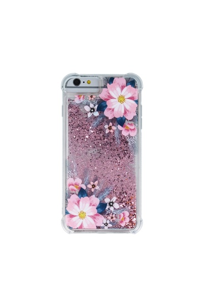 Atlas Husa Pentru SAMSUNG Galaxy A6 2018 - Water Glitter TSS, Shock Proof Flori