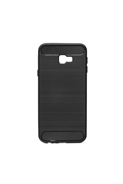 Atlas Husa Pentru SAMSUNG Galaxy J4 Plus 2018 - Luxury Carbon TSS, Negru