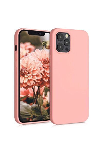 Atlas Husa APPLE iPhone 12 Pro Max - Σιλικόνη κάλυμμα (Roz)