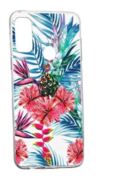 Atlas Husa Silicon Compatibila Cu Motorola Moto G60, Tropical, Ananas, rezist...