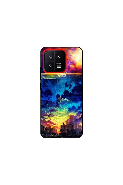 Atlas Husa personalizata tip carcasa Xiaomi 13, Abstract City, , S1D1M0263