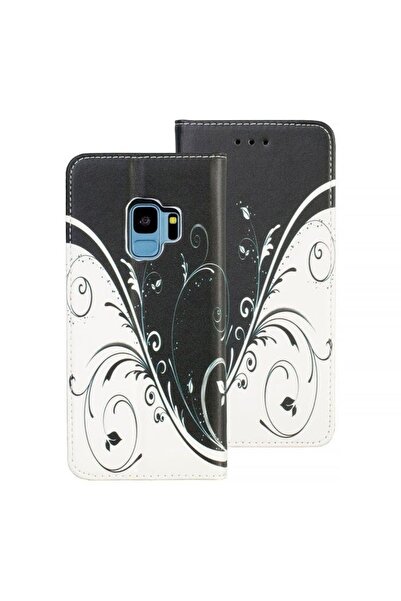 Atlas Husa HUAWEI P20 Lite - Flip Decor TSS, Negru/Alb