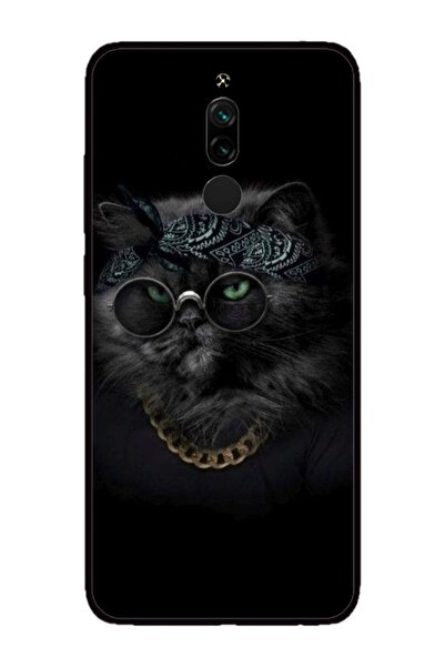 Atlas Εξατομικευμένη θήκη τύπου Xiaomi Redmi 8, Black Cat 4, , S1D1M0097
