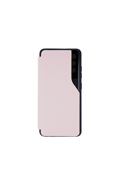 Atlas Husa pentru SAMSUNG Galaxy A12 - Leather View Case (Roz)