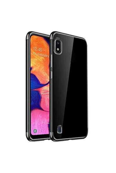 Atlas Θήκη SAMSUNG Galaxy A10 - Πολυτελής λεπτή γυαλιστερή TSS, μαύρη