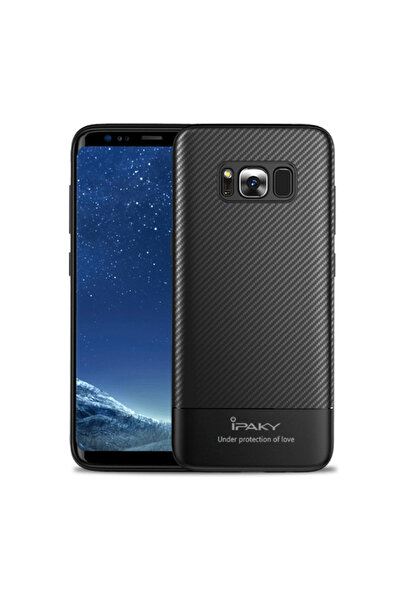 Atlas Husa SAMSUNG Galaxy S8 - Ipaky Carbon (Negru)