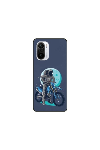 Atlas Εξατομικευμένη θήκη τύπου Xiaomi Poco F3, Biker Astronaout, , S1D1M0375