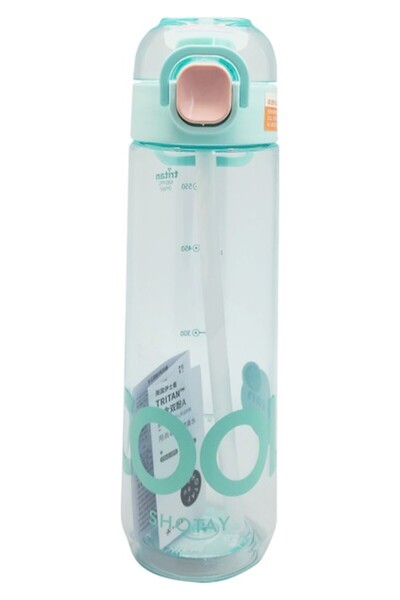 Shotay Mıx Drınk Tritan Matara Turkuaz 680 Ml.
