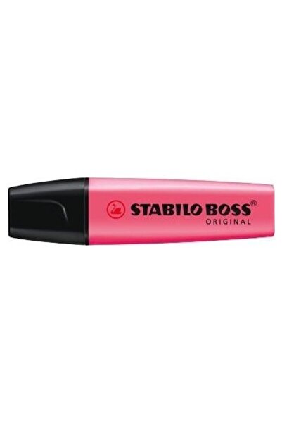 Stabilo Boss 70/56 Pembe Fosforlu Kalem – 2-5 mm Uç, Doldurulabilir, Kapaklı ...