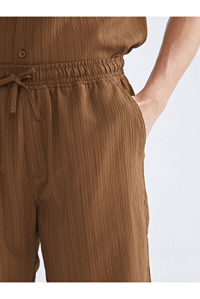 LC Waikiki Ανδρικό σορτς καφέ άνετο και άνετο