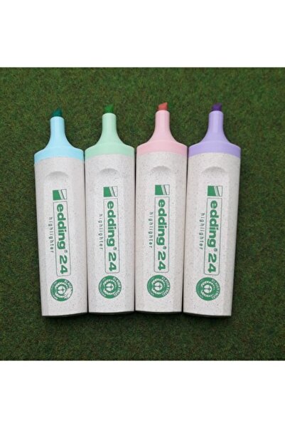 Edding 24 Ecoline Pastel Highlighter Set of 4